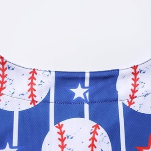 Maillot de baseball personnalisé avec impression de nom et de numéro sur mesure pour les activités sportives d'équipe - Product Image 6