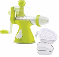 Presse-agrumes manuel en plastique pour orange, citron, lime avec un corps robuste et un flux de jus fluide pour un usage quotidien
