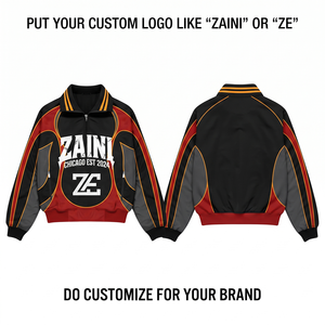 เสื้อแจ็คเก็ตกันลมผ้าแคนวาสโพลีเอสเตอร์พรีเมียม 220 GSM สีดำ แดง ส้ม ชาร์โคล แขนเสื้อแบบแร็กแลน กันน้ำ ระบายอากาศได้ดี สำหรับฤดูหนาว ผู้ชาย - Product Image 1