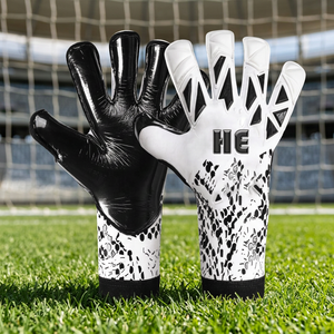 Gants de gardien de but de football de haute qualité, très demandés, prix d'usine OEM en gros, latex véritable professionnel - Product Image 4