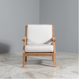 Sillón de Salón de Hotel, Estilo Colonial Británico, Patas Curvas, Asiento Circular con Trabajos de Madera Tallada, para Sala de Estar, Proyectos de Hostelería, Interiores - Product Image 4