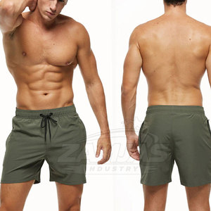 Shorts en nylon pour hommes à marque privée, faible MOQ, prix de gros, produit très vendu, shorts décontractés pour hommes avec cordon de serrage - Product Image 3