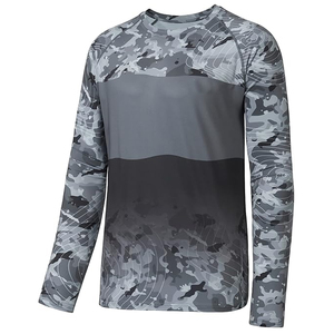 Maillot de pêche personnalisé pour équipe, impression par transfert thermique, 100% polyester, séchage rapide, respirant - Product Image 3