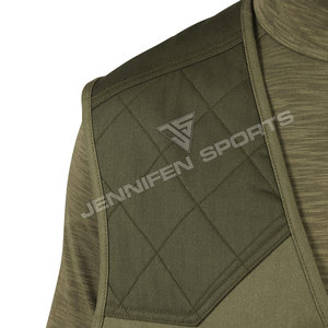Custom logo Hunting Vest Waistcoat Hunting Hiking 100% Cotton Canvas Fabric <b>Cargo</b> Vest Camping <b>Work</b> Wear Pocket Fishing Vest - Product Image 5