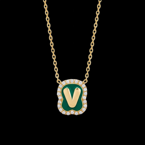Colgante Jewelux con Inicial S, Chapado en Rodio sobre Plata 925, Incrustaciones de Cristal, Estilo Clásico Unisex para Uso Diario - Product Image 3