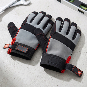 ถุงมือช่างยี่ห้อ Amara ทนทานพิเศษ ผลิตจากยาง TPR เสริมหนังสังเคราะห์ บุด้วย Nomex ข้อมือยางยืด ได้รับมาตรฐาน CE - Product Image 4