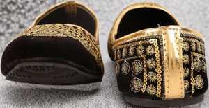 Women Ethnic <b>Khussa</b> Wholesale Custom Quality <b>Khussa</b> for Women Comfortable <b>Khussa</b> Your Own Private Label Women's Shoes - Product Image 4