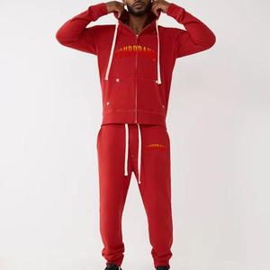 Chándal con logotipo personalizado al por mayor, conjunto de forro polar, fábrica de chándales personalizados, opciones de material para chándales, ropa de forro polar, contrato. - Product Image 2