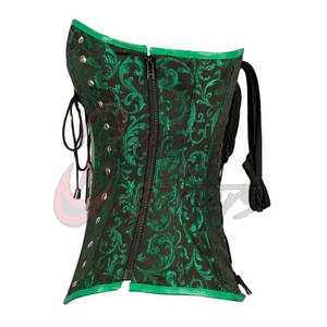 Dernier style, corset en cuir uni pour femme, vente en gros, corset en cuir personnalisé pour femme - Product Image 6