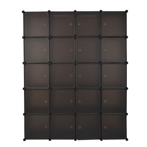 Estantes Apilables de Tela para Organización de Armarios en Color Marrón - Product Image 3