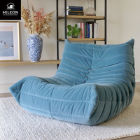 Meubles de salon de luxe modernes de conception italienne, salon de villa, canapé en cuir double, trois places, ensemble de canapés combinés pour plusieurs personnes