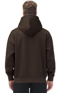 Nueva Colección Sudadera con Capucha para Hombre, 100% Algodón, Forrada, Manga Larga, Cuello Caído, Color Sólido, Cómoda, Tallas Grandes, Personalizable - Product Image 4