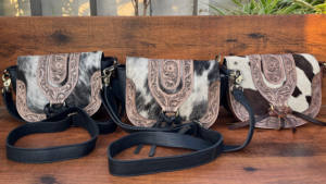 กระเป๋าสะพายหนังวัวแท้สำหรับผู้หญิง, คอลเลคชั่นใหม่กระเป๋าโบฮีเมียนแกะสลักมือกระเป๋าขายดี - Product Image 3