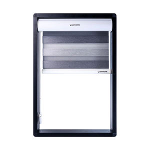WINHOME Série Super Blanc Stores à enroulement électriques Zebra Blancs Modernes Écologiques pour Bureau, Entreprises, Espaces de Travail, Personnalisés, OEM - Product Image 2