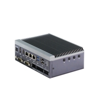 Mini PC sin ventilador DDR4 3LAN 4USB Puertos serie duales PC integrado para fabricación inteligente 128G/256G SSD Windows 10/11 Stock