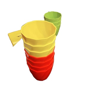 Maceta de plástico ligera para mesa Mini maceta elegante para sala de estar y cocina - Product Image 4