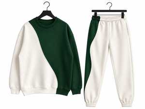 Conjunto Deportivo de 2 Piezas Unisex para Invierno, Sudadera y Pantalones Deportivos, Personalizable, Informal, Transpirable, al Por Mayor - Product Image 4