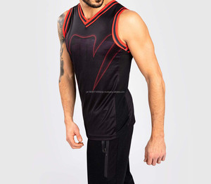 Débardeur à impression par sublimation pour hommes Débardeur ample de haute qualité pour hommes Débardeur de fitness pour hommes Débardeur - Product Image 2