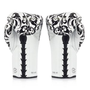 นวมชกมวย Fairtex Glory รุ่นพรีเมียม หนังแท้ สำหรับฝึกซ้อมและแข่งขัน น้ำหนักเบา สายรัดปรับได้ - Product Image 2