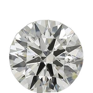 Diamant rond brillant 2.01 carat taille J couleur SI1 & SI2 clarté diamants en vrac véritable IGI certifié naturel lâche blanc Solitaire - Product Image 1