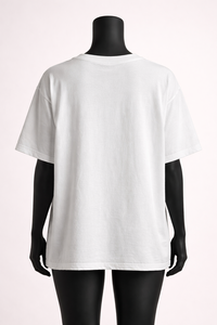 Camiseta Gráfica Oversize de Alta Calidad para Mujer, Estampada, de Algodón, Estilo Urbano, Holgada, de Manga Corta, Informal - Product Image 2