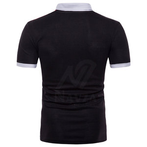 เสื้อโปโลชายคุณภาพพรีเมียม สีตัดกัน ผลิตจากวัสดุที่ดีที่สุด ขายส่ง - Product Image 2