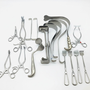 Rétracteurs chirurgicaux assortis PISSCO, ensemble de rétracteurs chirurgicaux, ensemble de rétracteurs tissulaires médicaux, rétracteurs chirurgicaux en acier inoxydable - Product Image 1