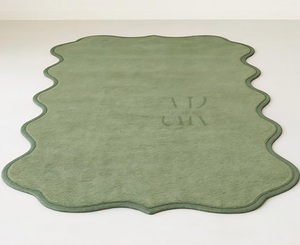 พรมขนสัตว์นิวซีแลนด์แท้ 100% งานแฮนด์เมด รูปทรงทันสมัย สำหรับห้องนั่งเล่น ขายส่ง พรมทัฟท์ทำมือ - Product Image 2