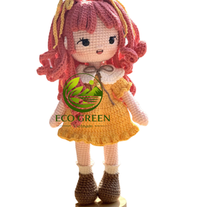 Muñeco de Ganchillo Personalizado, Amigurumi, Juguete de Peluche Estilo Chibi, Tejido a Mano, para Niños, Regalo de Cumpleaños, Venta al Por Mayor, Hecho a Mano - Product Image 6