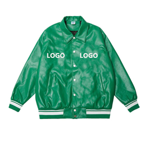 Chaqueta de Algodón para Hombre de Buena Calidad, Estilo Boyfriend, para Exteriores, con Bordado, Tipo Varsity, Cortavientos, Larga y Delgada, Estilo Bomber de Béisbol para Verano - Product Image 3