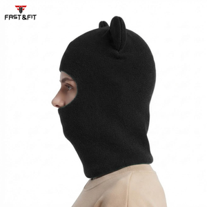 Vente en gros de masques faciaux coupe-vent de haute qualité pour adultes, unisexes, pour le sport, l'usage quotidien, le cyclisme, masque facial tendance noir personnalisé, couvre-chef balaclava - Product Image 3