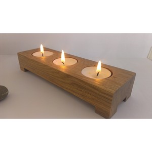 Teak Wood Candle <b>Holder</b> Wholesale | Handcrafted Ceramic <b>Tea</b> <b>Light</b> <b>Holder</b> India - Product Image 2