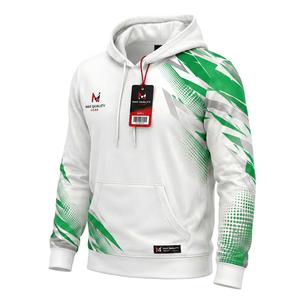 Vêtements de sport chauds en polaire polyester pour hommes et femmes, sweats à capuche personnalisés, sweats à capuche premium avec impression par sublimation intégrale - Product Image 3