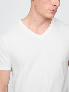 T-shirt blanc pour homme à col rond et manches courtes, 100 % polyester, coupe ample, couleur unie, jersey tricoté, design vierge, 200 grammes - Product Image 2