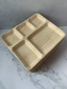 Food Safe Bagasse <b>Disposable</b> <b>Plate</b> <b>Disposable</b> Serving Solution For Hotels Cafes And Catering Businesses - Product Image 4
