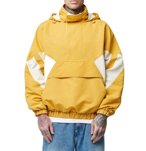 2026 Trending Best Quality Windbreaker <b>Jacket</b> Custom Made Casual Fashion Nylon Mesh Lining <b>Pullover</b> Windbreaker <b>Jacket</b> For <b>Men</b> - Product Image 1