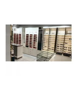 Luxury Optical Shop Interior Design Modern Showroom Decoration <b>Display</b> Furniture Spectacle Frame <b>Wall</b> Rack for Stores - Product Image 3