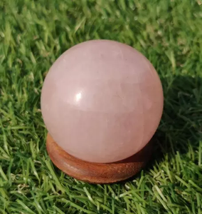 Natural Rose Quartz <b>Crystal</b> Sphere Polished Pink Gemstone Ball for Home Decor Meditation Feng Shui Gift - Product Image 6