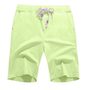 Athletic Work Outdoor Gym Wear with Mesh Solid Pattern Men Shorts Lightweight Comfortable Men Summer Shorts Jogger Fitness - Product Image 1