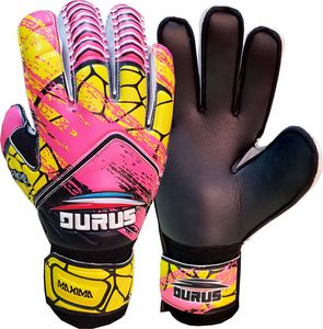 Guantes de Portero de Fútbol Unisex Personalizables de Alta Calidad de DURUS INDUSTRIES, de Látex, con Dedos Completos, Antideslizantes y con Cierre Elástico - Product Image 3