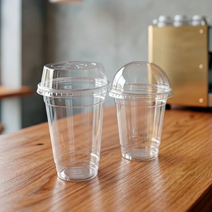 Clear PET <b>Plastic</b> <b>Cup</b> Round Disposable Beverage <b>Cup</b> 16oz Transparent <b>Drinking</b> <b>Cup</b> for Juice Coffee - Product Image 3