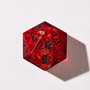 Jeu de dés en résine haute clarté, dés polyédriques transparents en résine pour les joueurs de D&D, équipement de jeu de table professionnel, vente en gros - Product Image 2