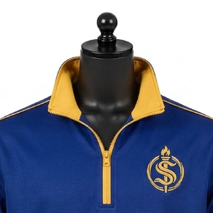 Unisex <b>Track</b> <b>Jacket</b> Oem Odm Lightweight Nylon Polyester High Quality Factory Price School Sports Youth Sizes Manufacturer - Product Image 6