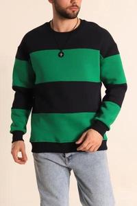 Sweat-shirts à manches longues pour hommes, doublés, anti-rétrécissement, col rond, personnalisables avec logo privé, imperméables et durables, pour l'été, en gros - Product Image 5