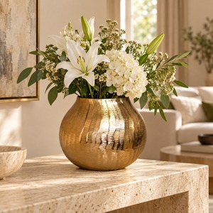 Decorative Elegant Flower Vases Set of 2 <b>for</b> Home <b>Hallway</b> <b>Table</b> Decor Wholesale Price Modern Ceramic Vases Centerpiece Decor Art - Product Image 1