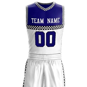 Maillot de basket-ball personnalisé de qualité supérieure, uniforme court, séchage rapide, ensemble complet, grande taille, prix de gros direct usine - Product Image 4