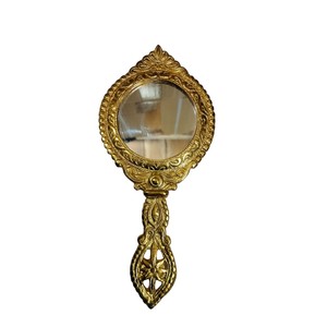 Wholesale Antique Silver Gothic Hand <b>Mirror</b> Ornate Baroque Style Victorian Vanity <b>Handheld</b> <b>Mirror</b> for Luxury Gifts Cheap Price - Product Image 6