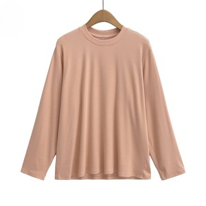 Custom Women Weekend Lounge Shirts Home Wear <b>Tops</b> Soft Stretch Shirts Export Quality Factory Price USA - Product Image 4