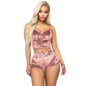 <b>Women</b> Plus Size 1pc Autumn Satin Elastic Waist Shorts <b>Robe</b> Set with Front Logo 100% Silk Quick <b>Dry</b> & Breathable - Product Image 3