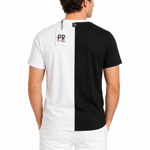 เสื้อยืดผู้ชายสั่งทำผ้าฝ้ายนุ่มวัสดุลำลองคลาสสิกน้ำหนักเบาระบายอากาศใส่สบายคุณภาพสูงทุกวัน - Product Image 4